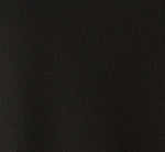 Stretch Crepe Pearly Short Shift Dress In Black Ivory 6