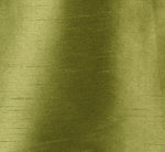 Dupioni Collared Tie Front A Line Midi Dress In Olive 6
