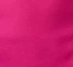Short Sleeve 3D Floral Stretch Crepe Sheath Dress In Bright Magenta 6
