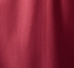 Satin Cowl Neck Draped Midi Dress In Crimson Haze 6