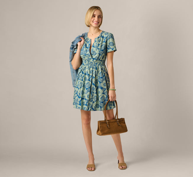 sophia linen short dress Sophia Linen Mini Dress - Sage