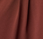 Long Sleeve Flounce Hem Hailey Dress In Chocolate 8