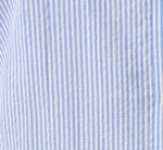 Long Sleeve Embroidered Hem Hailey Dress In Blue White 7