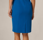 Rhinestone Collar Capelet Sheath Dress In Baltic Wave 4