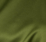 Satin Blouson Halter Midi Dress In Olive Cypress 6
