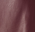 Short Sleeve Faux Leather Everyday Shift Dress In Black Cherry 7