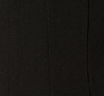 Lace Bell Sleeve Short Gored Dress In Black 7