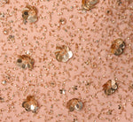 Beaded Cocktail Dress In Apricot Ice 6