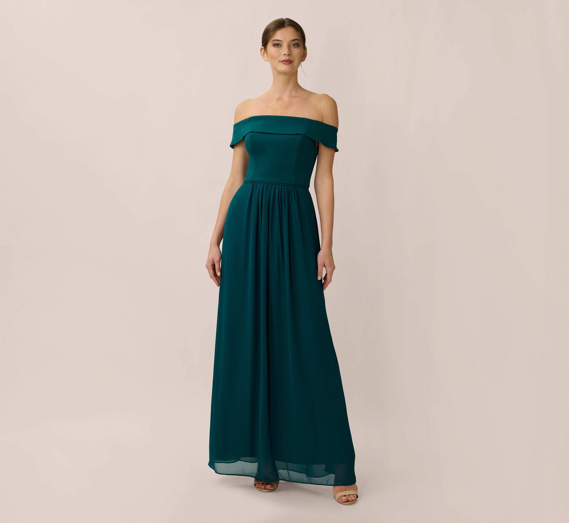 green adrianna papell dress Adrianna Papell Platinum 40460