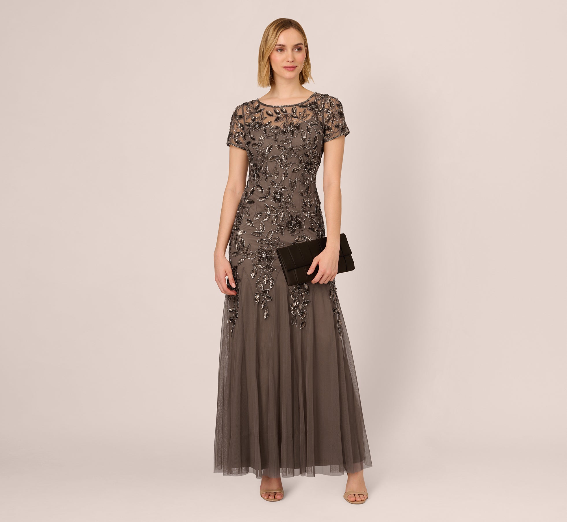 Grey Mother of the Bride Dresses & Gowns - Adrianna Papell Grey Mother of the Bride Dresses & Gowns - Adrianna Papell