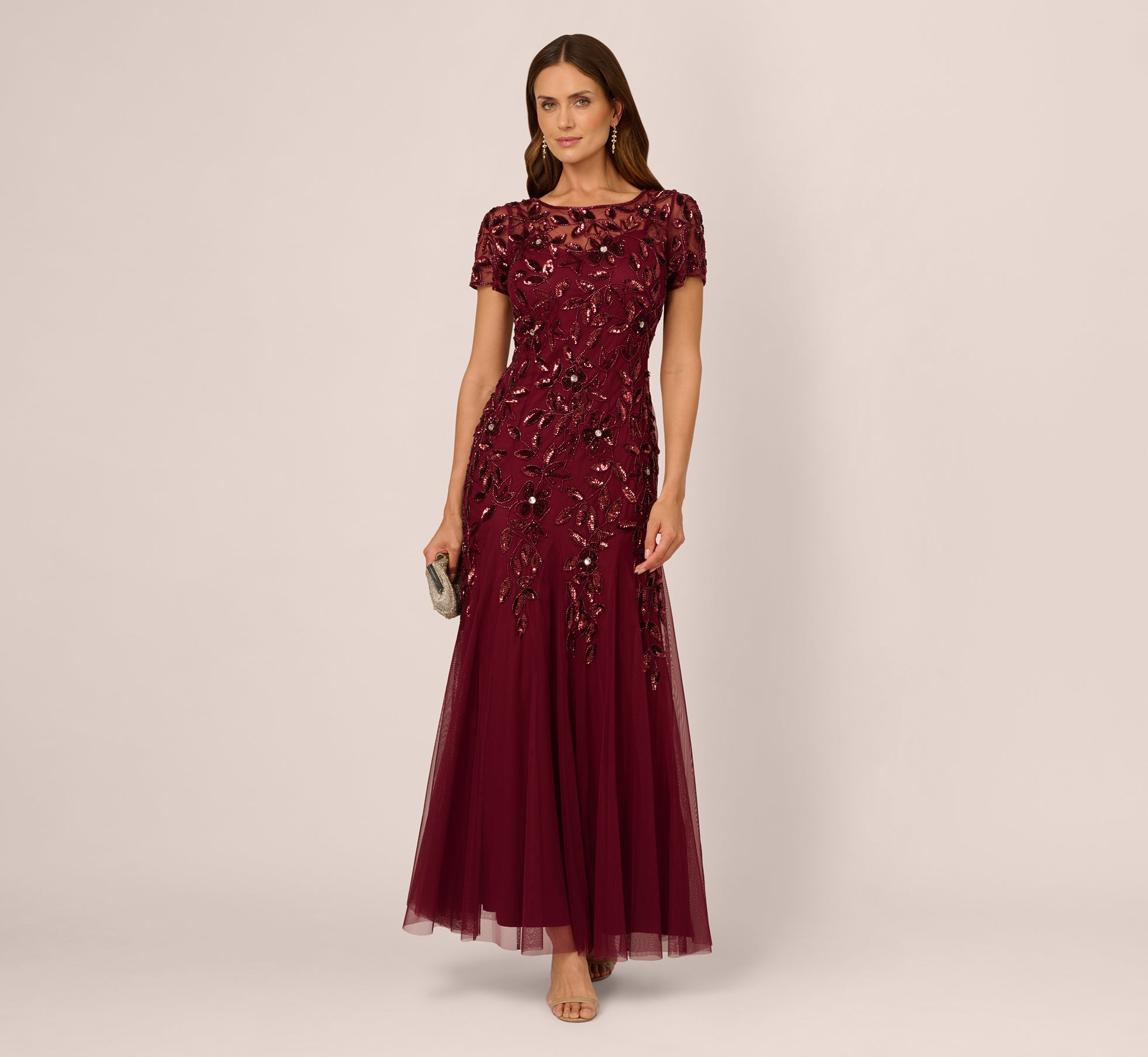 Red Wedding Guest Dresses for Women - Adrianna Papell Red Wedding Guest Dresses for Women - Adrianna Papell