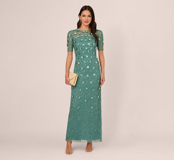 AMERI、HAND 3D MOTIF MESH DRESS AP1E209314_AA355_Regular_Side_