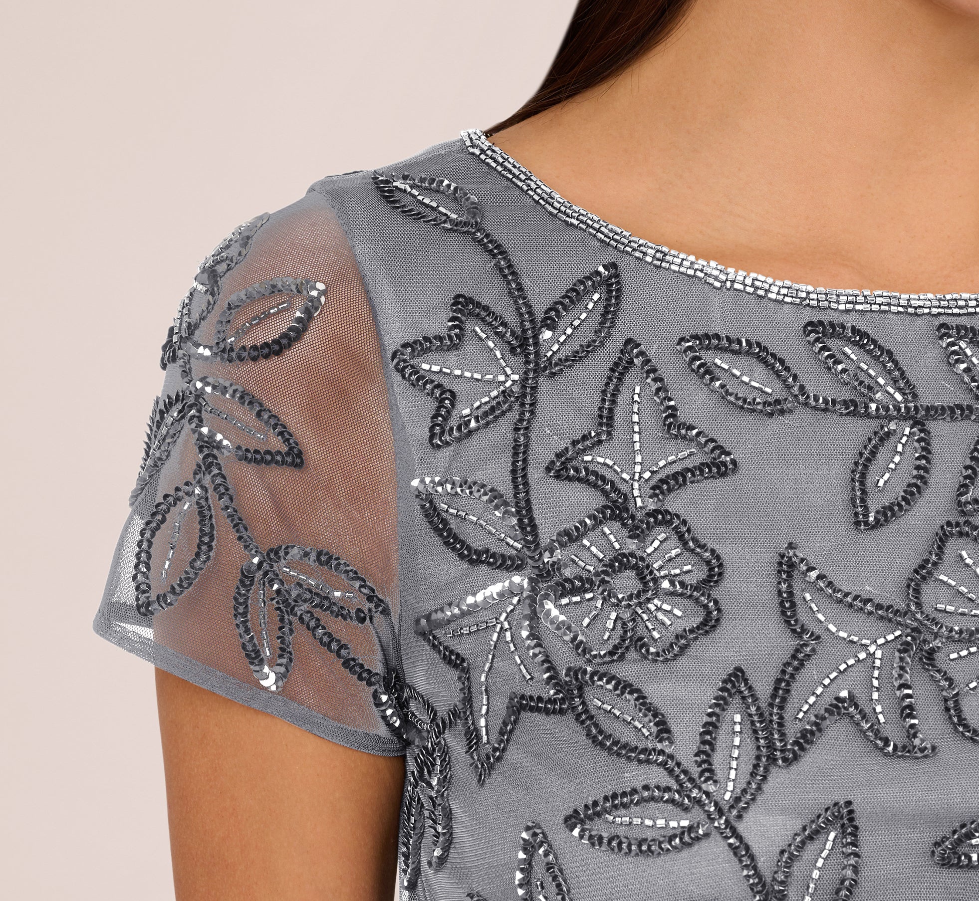 adrianna papell dusty blue dress Amazon.com: Adrianna Papell Sequin One Shoulder Illusion Sleeve Blouson Dress (Plus Size) Dusty Blue / 14W : Clothing, Shoes & Jewelry