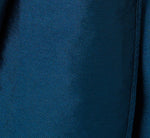 Bead Taffeta High Low Long Dress In Teal Sapphire Gold 6