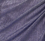 Draped Metallic Foil Long Dress In Peri Cruise 6