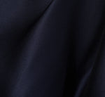 Sleeveless Beaded Mikado Fit And Flare Gown In Midnight 7