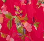 Floral Chiffon Keyhole Halter Maxi Dress In Pink Multi 7