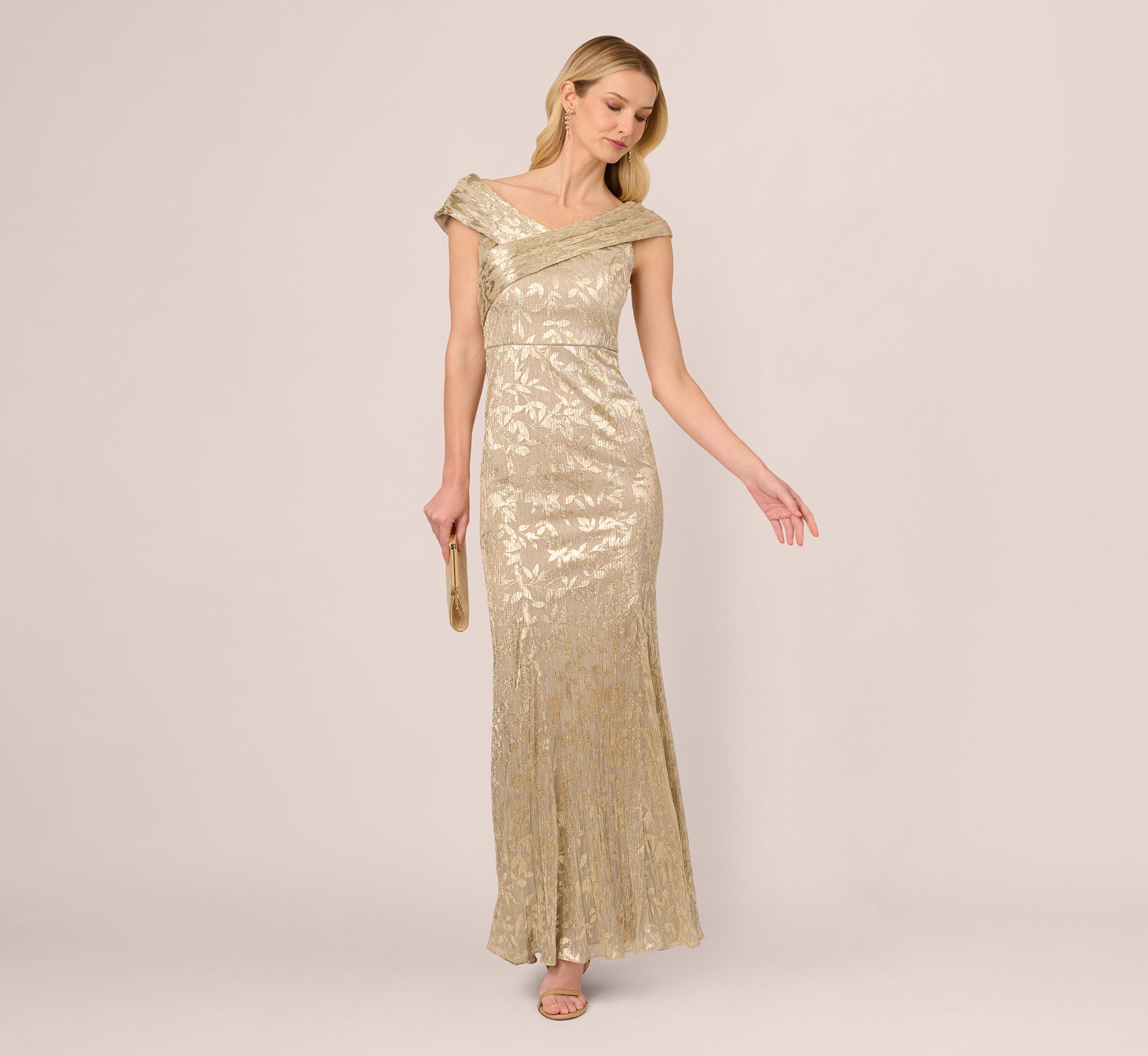 Gold Bridesmaid Dresses Gowns for Women Adrianna Papell