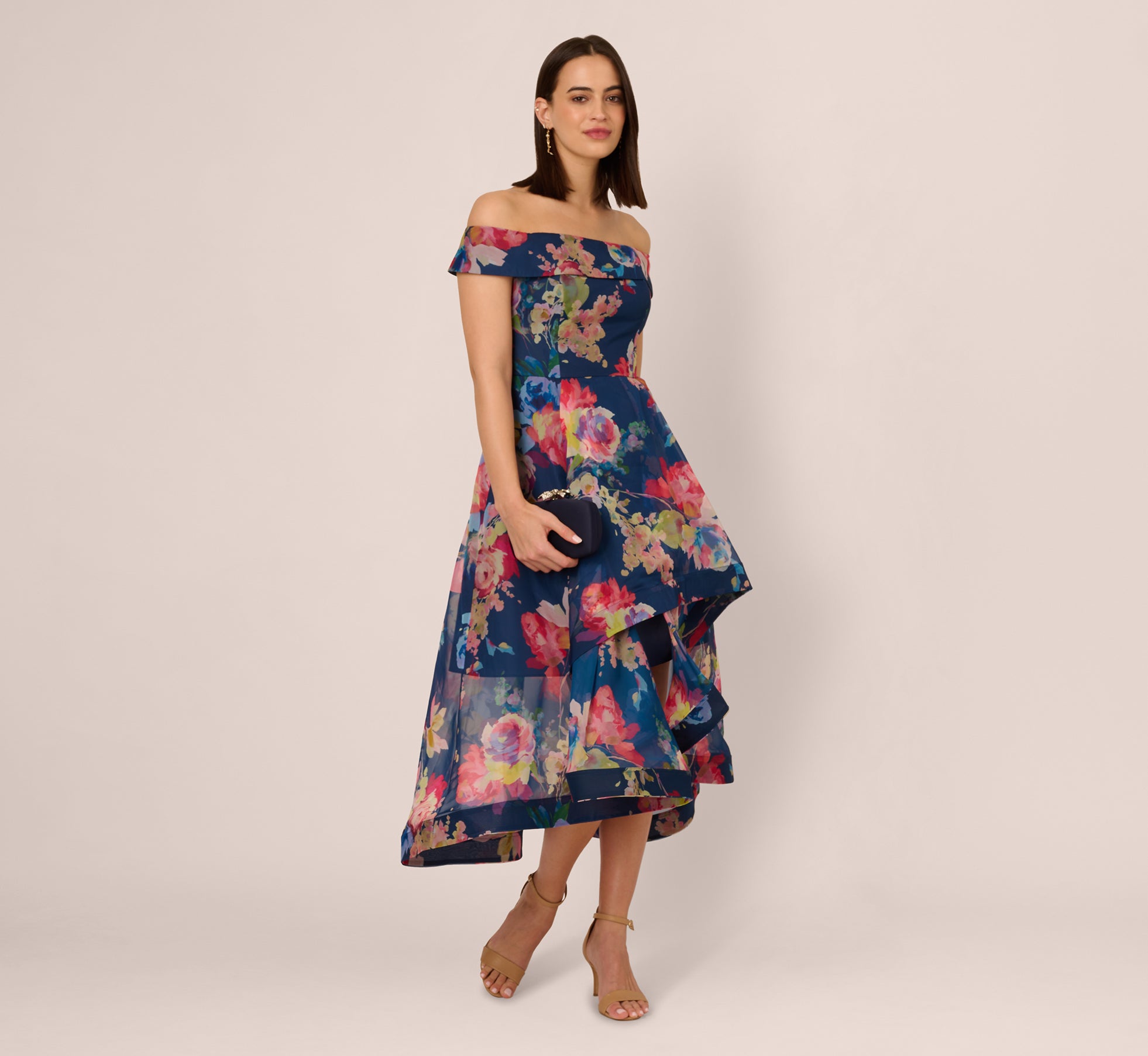 off the shoulder dress casual Bigersell Elegant Midi Dress, Summer Short Sleeve, Pockets Tie Waist, Pretty Long Black S 36.0 Waist SHEIN Holidaya Women's Solid Color