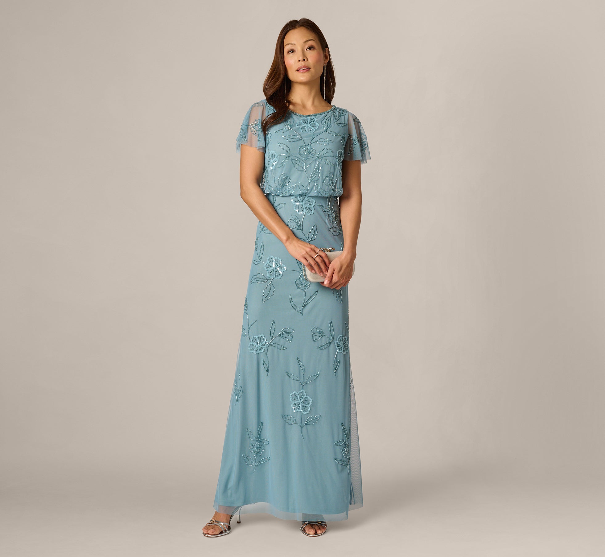 Beaded Blouson Dresses Adrianna Papell Beaded Blouson Dresses Adrianna Papell