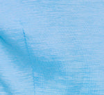 Three Quarter Sleeve Taffeta Midi Shirt Dress In Bluebell 7