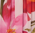 Sleeveless Surplice Floral Chiffon Gown In Pink Orange Multi 7