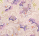 Floral Tulle Soutache A Line Midi Dress With Embellished Straps In Ivory Multi 6