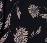 Long Sleeve Floral Chiffon Maxi Dress In Navy Blush 6