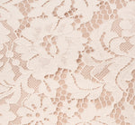 Cap Sleeve Lace Midi Dress In Ivory Nude 7