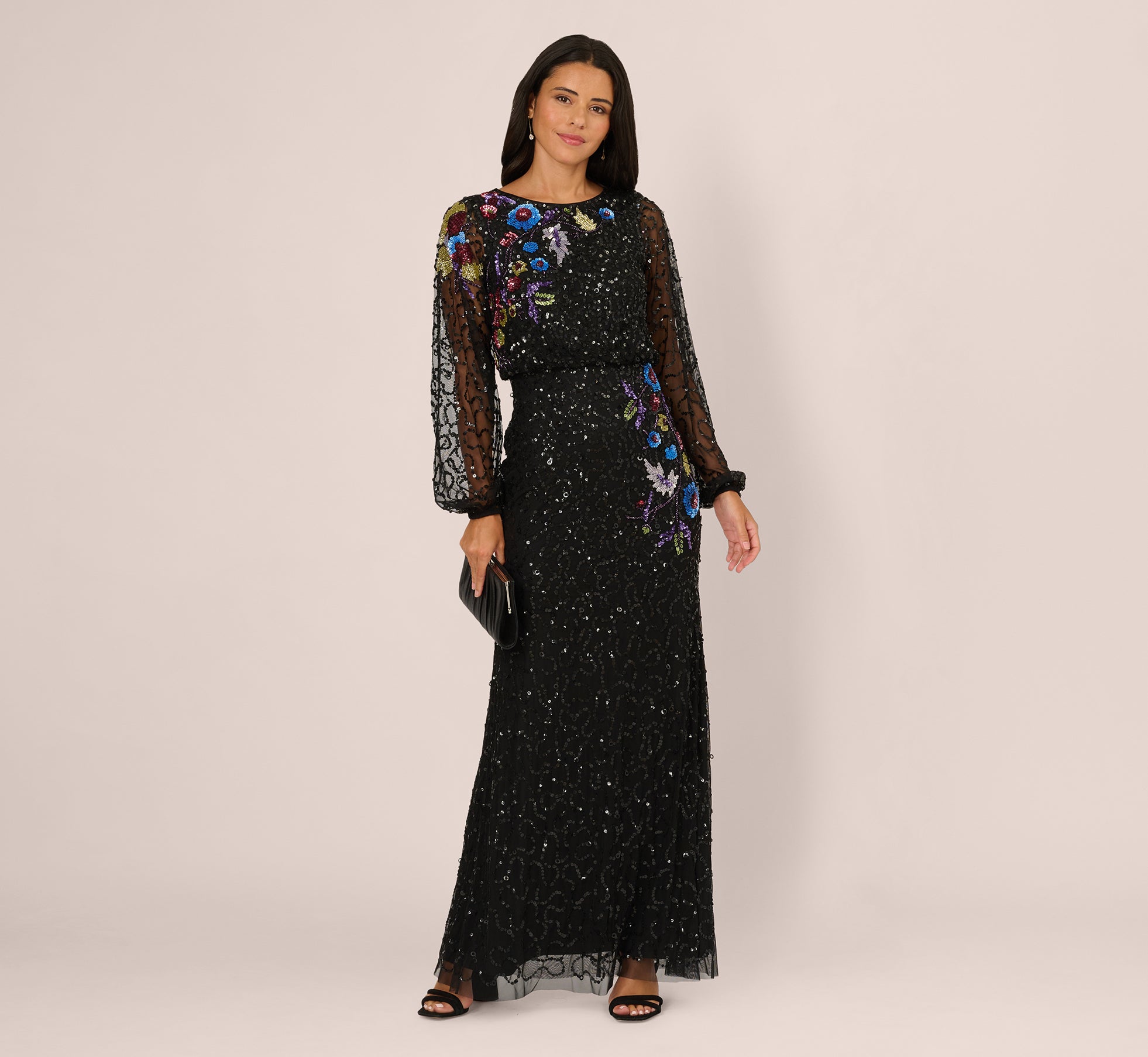 Long Sleeve Bridesmaid Dresses & Gowns for Women - Adrianna Papell Long Sleeve Bridesmaid Dresses & Gowns for Women - Adrianna Papell