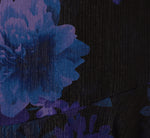 Sleeveless Glitter Floral Ruffle Midi Dress In Black Multi 7