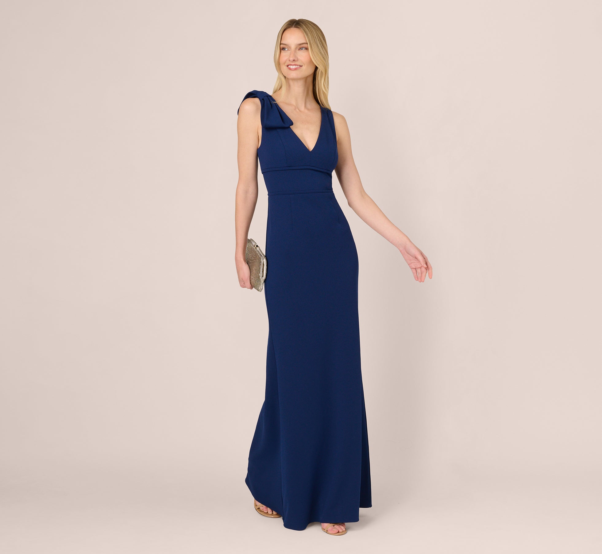 Navy Blue Bridesmaid Dresses & Gowns for Women - Adrianna Papell Navy Blue Bridesmaid Dresses & Gowns for Women - Adrianna Papell