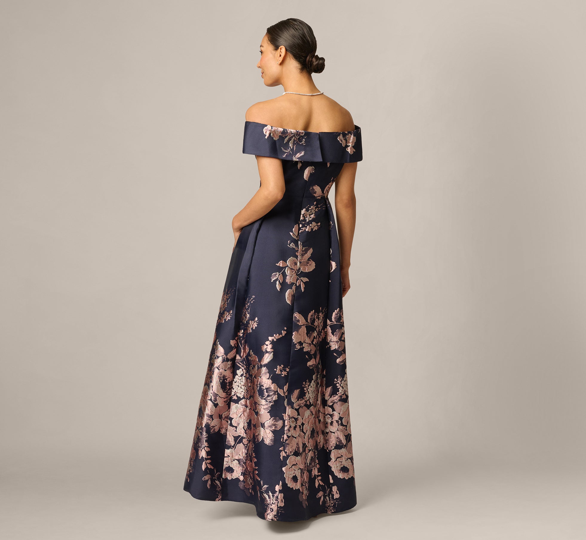petite navy maxi dress Yahir Strapless Maxi Dress Navy Petite