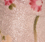 Sequin Floral Midi Sheath Dress In Silver Blush Multi 7