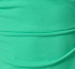 3D Floral Stretch Halter Jumpsuit In Flora Green 7