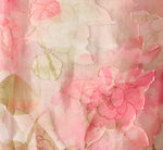 Plus Size Floral Organza Cascade High Low Midi Dress In Sage Multi 6
