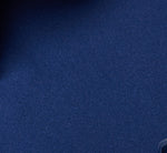 Off Shoulder Organza Rosette Flounce Gown In Navy Sateen 6