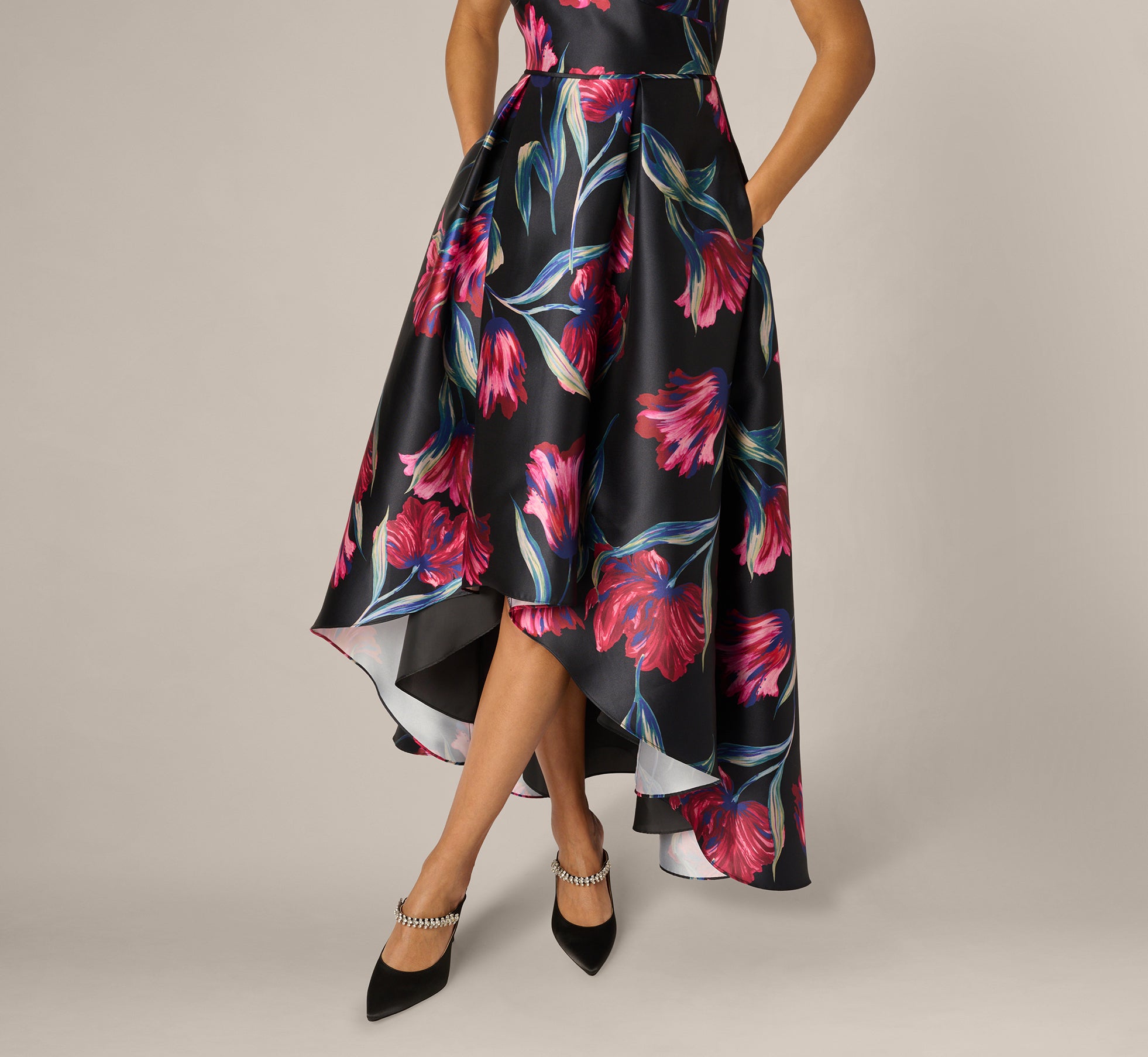 strapless open back dress Ashley Lauren 11527 Formal Dresses Black/White – Glass Slipper Formals