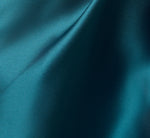 One Shoulder Mikado Asymmetrical Pleated Ballgown In Hunter 6