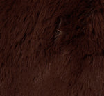 Short Sleeve Faux Fur Coverup Jacket In Dark Brown 6