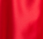Strapless Scalloped Fit And Flare Ankle Length Dress In Red 6