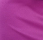 Sleeveless Satin Crepe Column Gown With Bow Waist In Wild Orchid 6