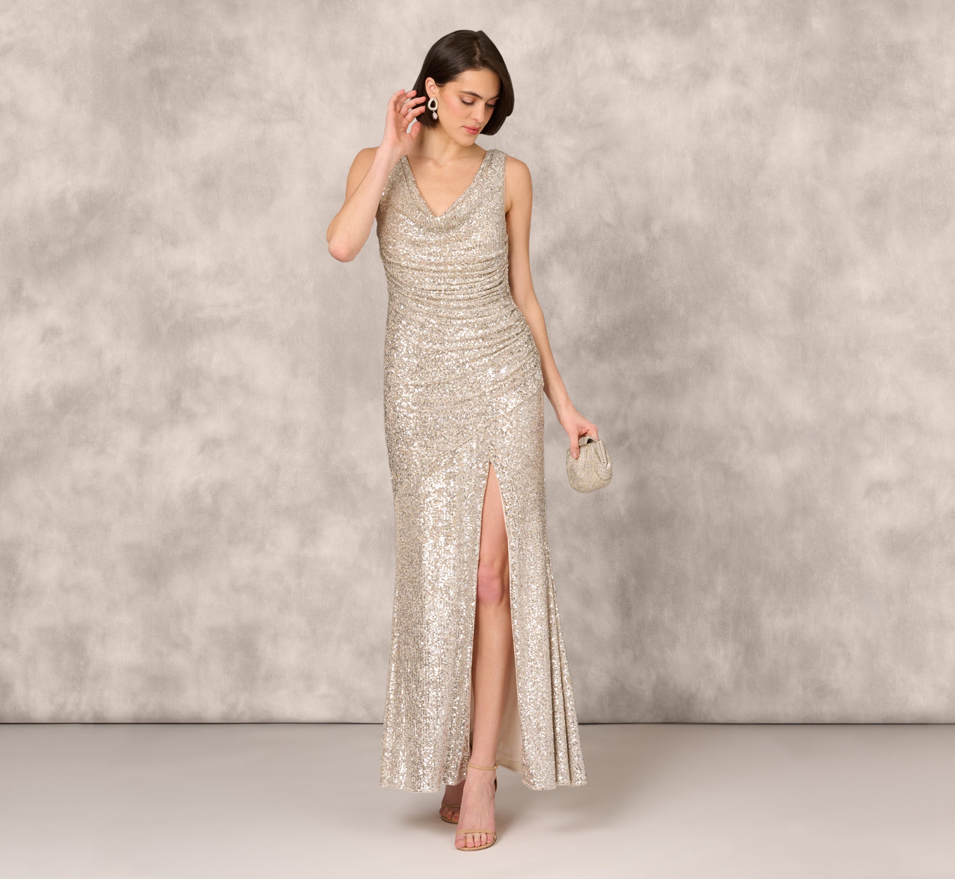 Sequin Formal Dresses & Gowns for Women - Adrianna Papell Sequin Formal Dresses & Gowns for Women - Adrianna Papell