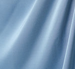 Crepe Back Satin One Shoulder Long Dress In Blue Cloud 6