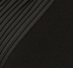 One Shoulder Pleated Detail Mermaid Gown In Black 6