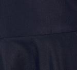 Lace Organza Halter Ballgown In Navy 6