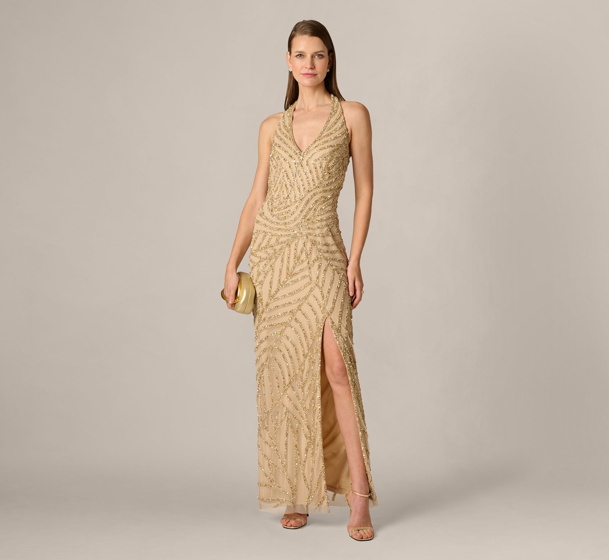 Gold Bridesmaid Dresses & Gowns for Women - Adrianna Papell Gold Bridesmaid Dresses & Gowns for Women - Adrianna Papell