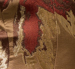 Strapless Cat Eye Metallic Floral Brocade Trumpet Gown In Brown Multi 6