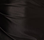 One Shoulder Satin Midi Dress With Three-Quarter Sleeve In Black 6