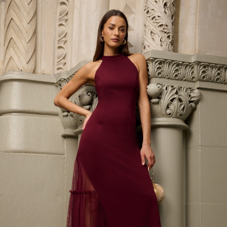 Burgundy Birthday Dress Guide: Outfit Ideas - Adrianna Papell Burgundy Birthday Dress Guide: Outfit Ideas - Adrianna Papell